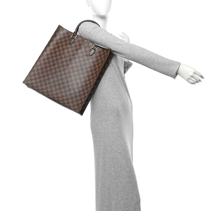 Louis Vuitton Damier Ebene Sac Plat 2 of 11