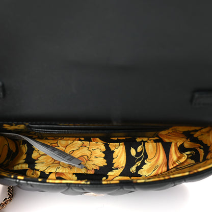Versace Nappa Quilted Virtus Evening Bag Black 5 of 8