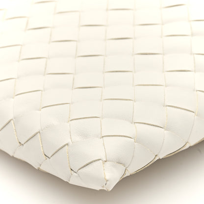 Bottega Veneta Calfskin Intrecciato Mini Hop White 9 of 10