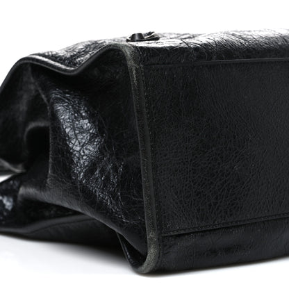 Balenciaga Agneau Arena Classic Hardware Medium Le City Tote Black 9 of 11