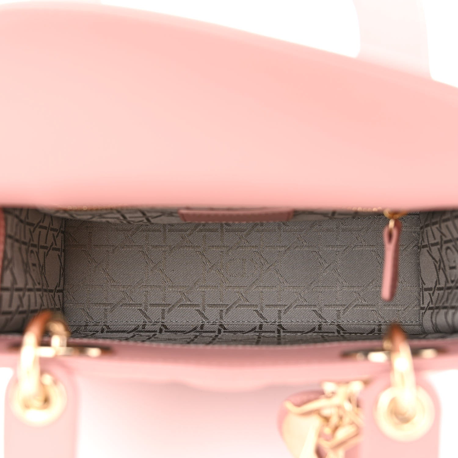 Christian Dior Lambskin Cannage Small My ABC Dior Lady Dior Pink 5 of 10