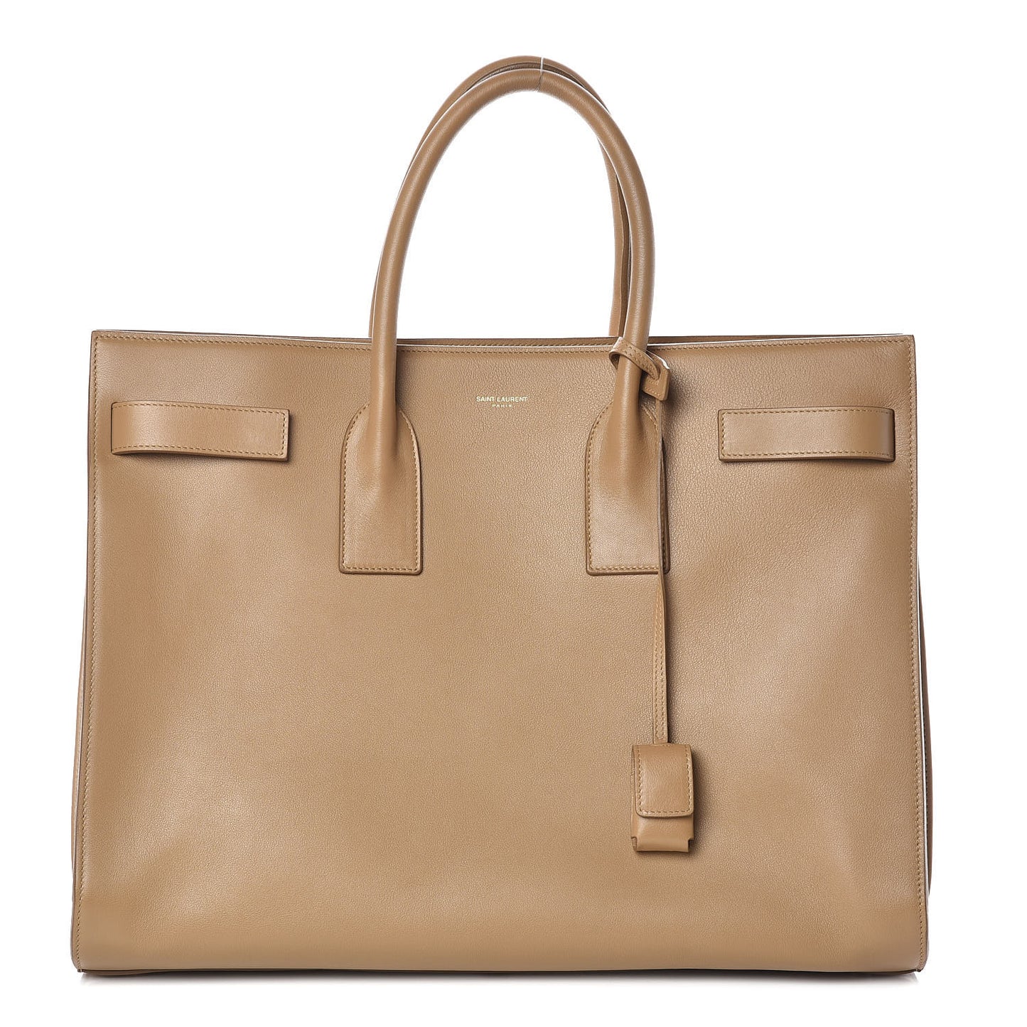 Calfskin Large Sac de Jour Carryall Tan