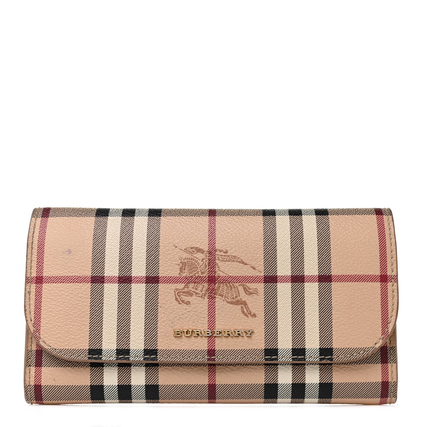 Haymarket Check Halton Wallet Tan