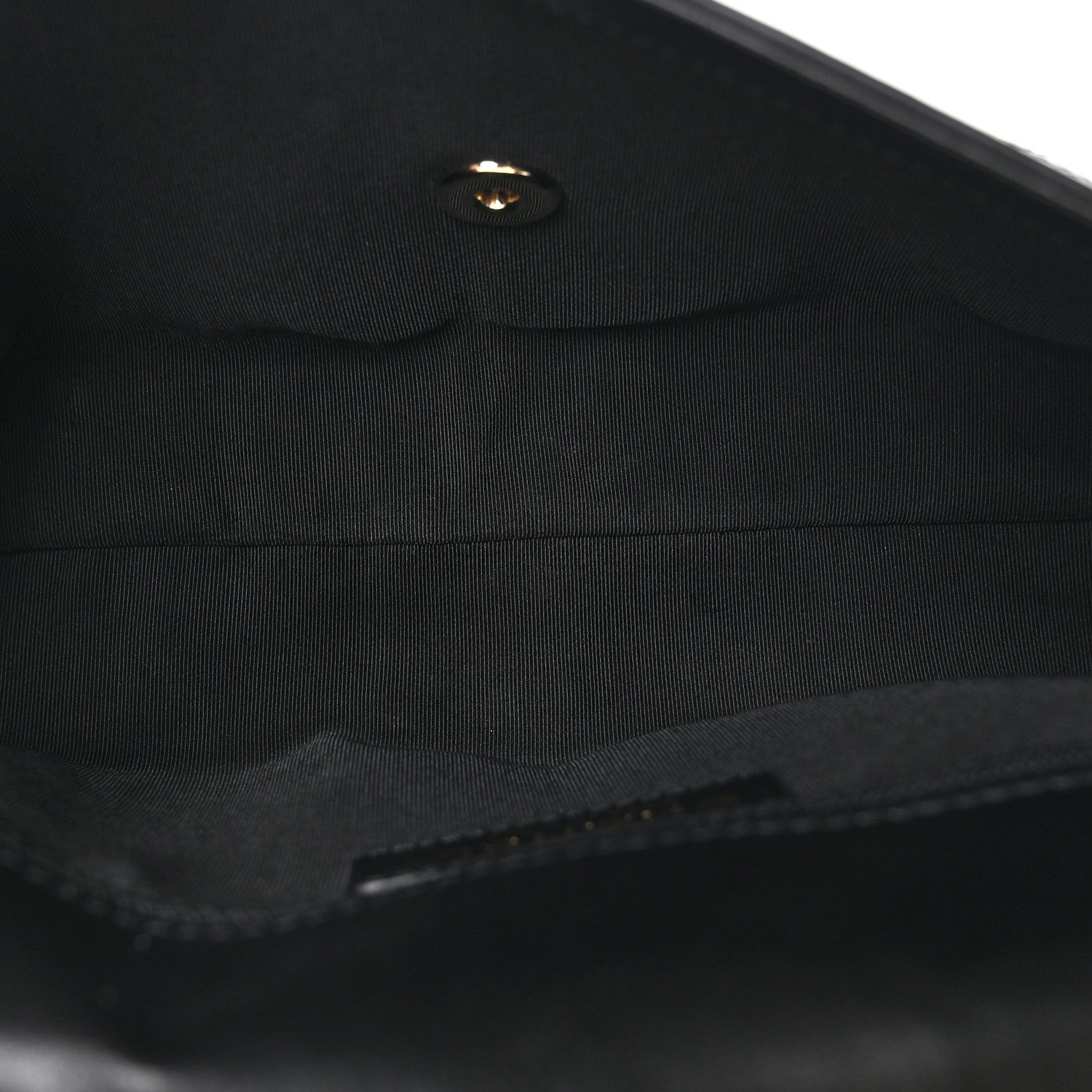 Chanel Calfskin Stitched Medium Covered CC Flap Bag Black 5 of 11