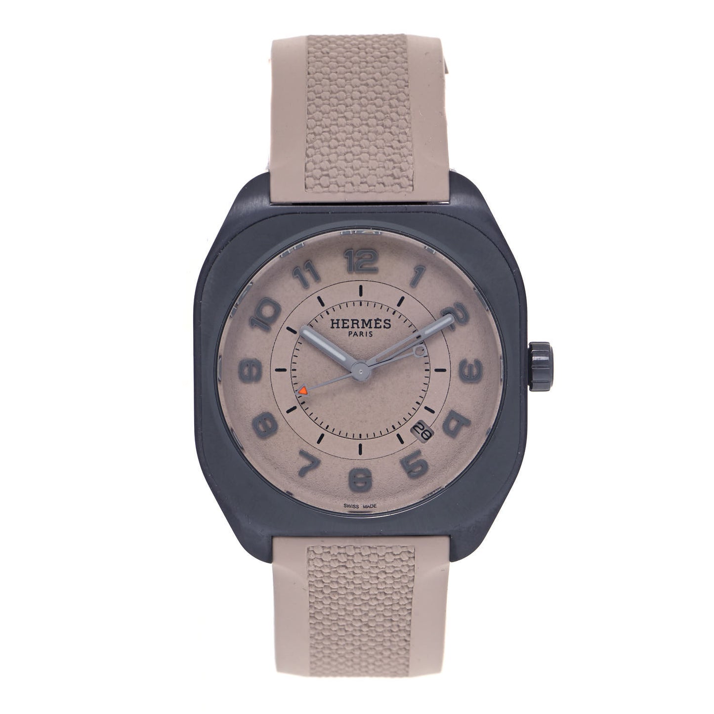 Titanium Rubber 39mm H08 Special Edition Automatic Watch Taupe