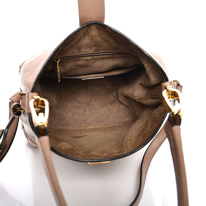Miu Miu Goatskin Madras Shoulder Bag Cammeo 6 of 15