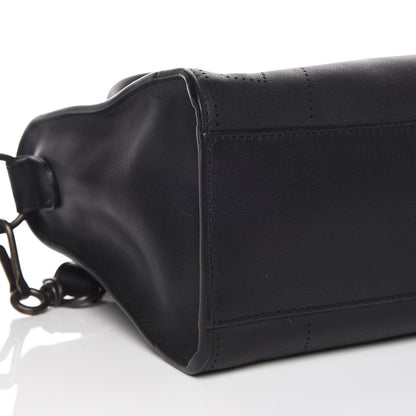 Balenciaga Veau Soyeux Perforated Blackout Hardware S City Black 5 of 9