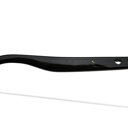 Saint Laurent Acetate Heart Perf SL51 Sunglasses Black 8 of 9
