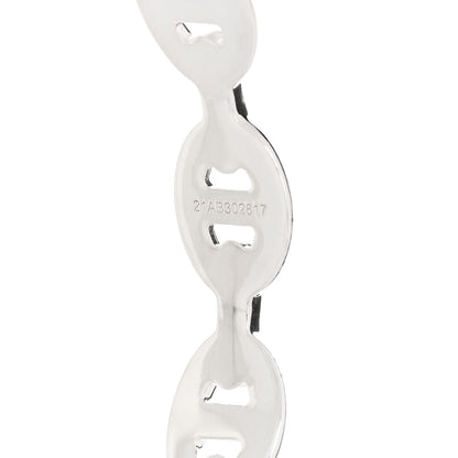 Hermes Sterling Silver MM Chaine d'Ancre Enchainee Cuff Bracelet SH 4 of 5