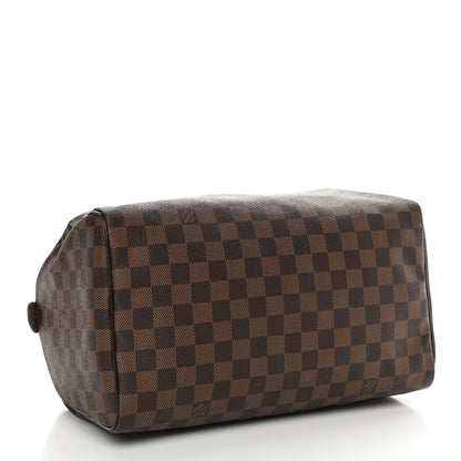 Louis Vuitton Damier Ebene Speedy 30 4 of 9