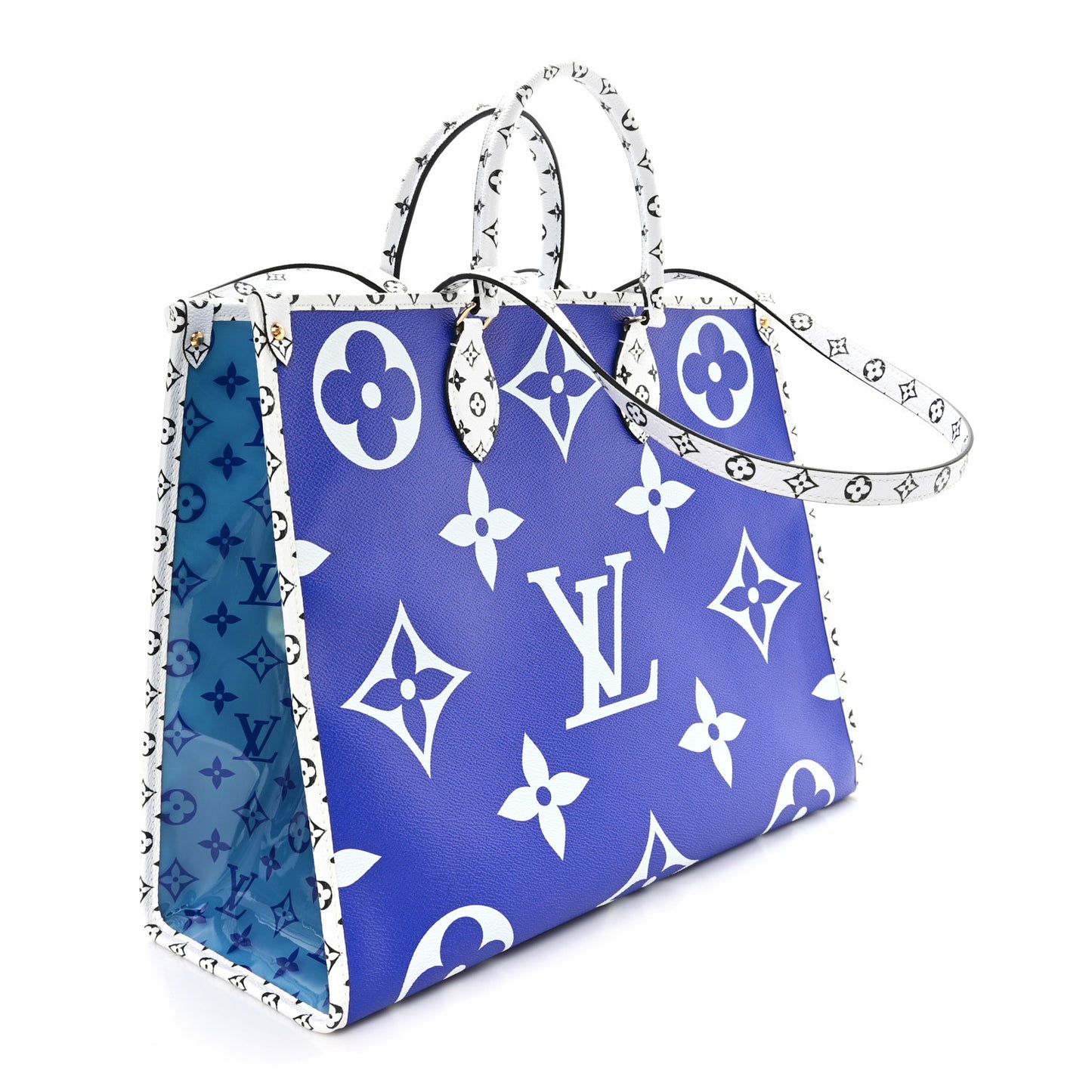 Monogram Giant Saint Barth Onthego Blue