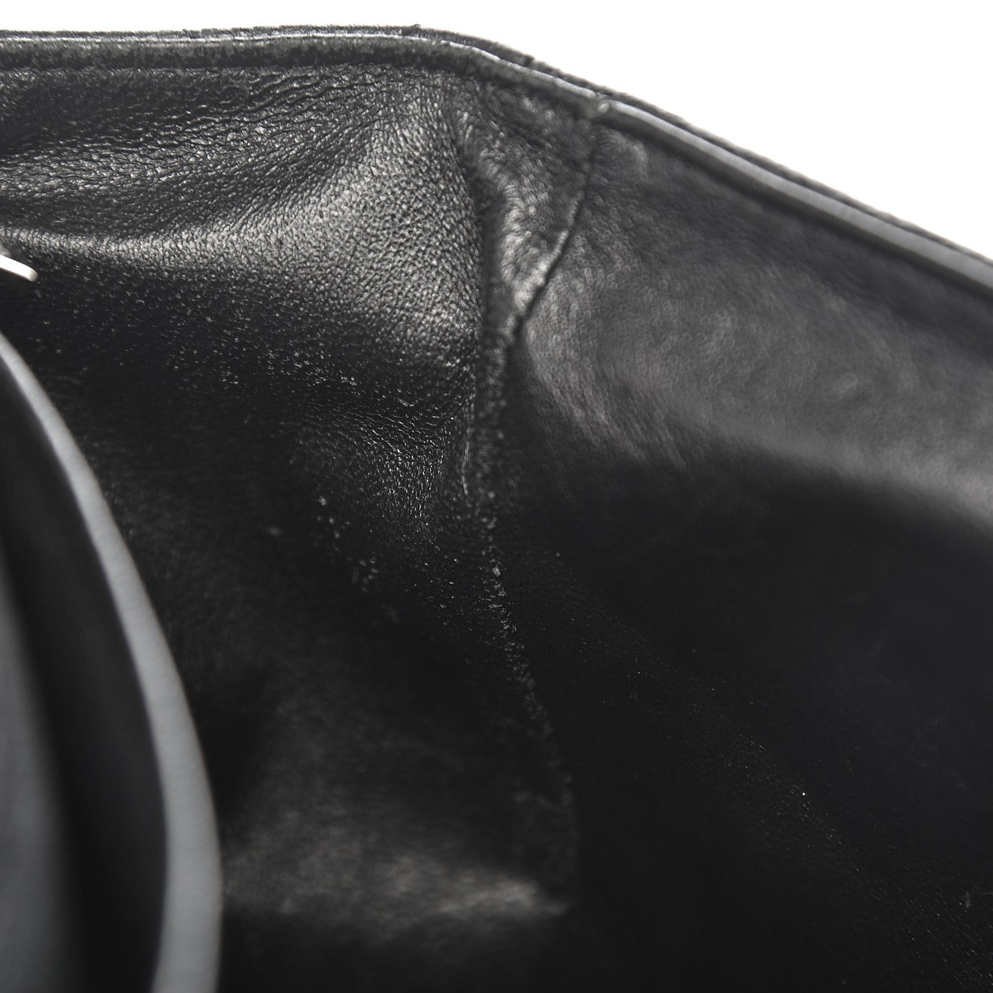 Caviar Quilted Jumbo Single Flap Black