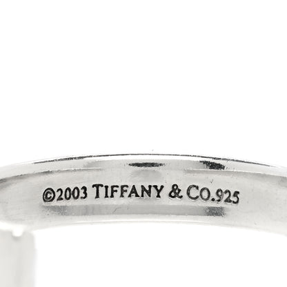Tiffany Sterling Silver Medium 1837 Hoop Earrings 4 of 4