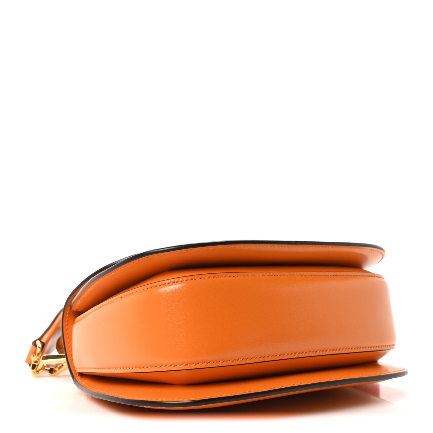 Gucci Boarded Dyana Lux Calfskin Web Small Bamboo 1947 Top Handle Bag Marigold Yellow 4 of 9