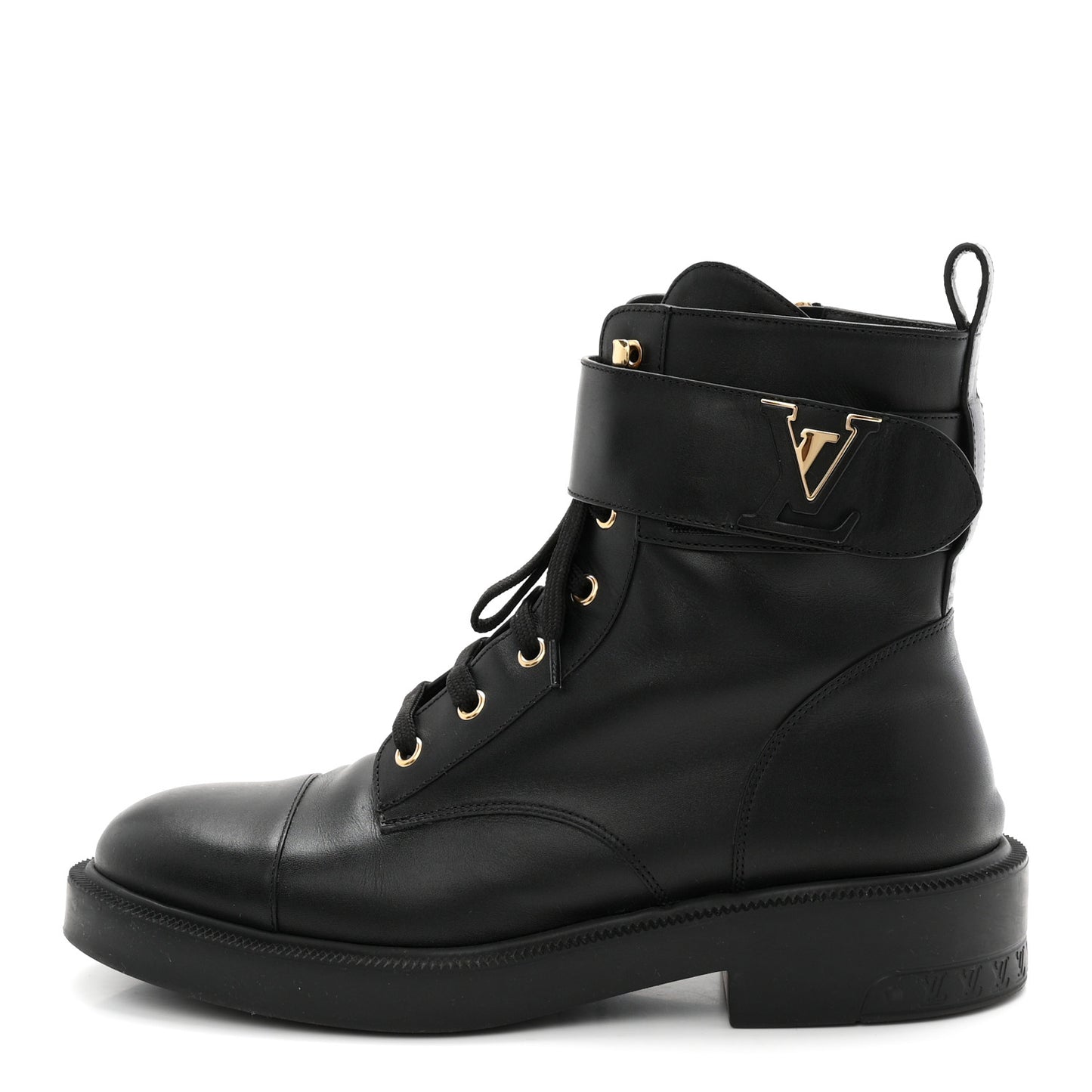 Calfskin Ranger Boots 40 Black