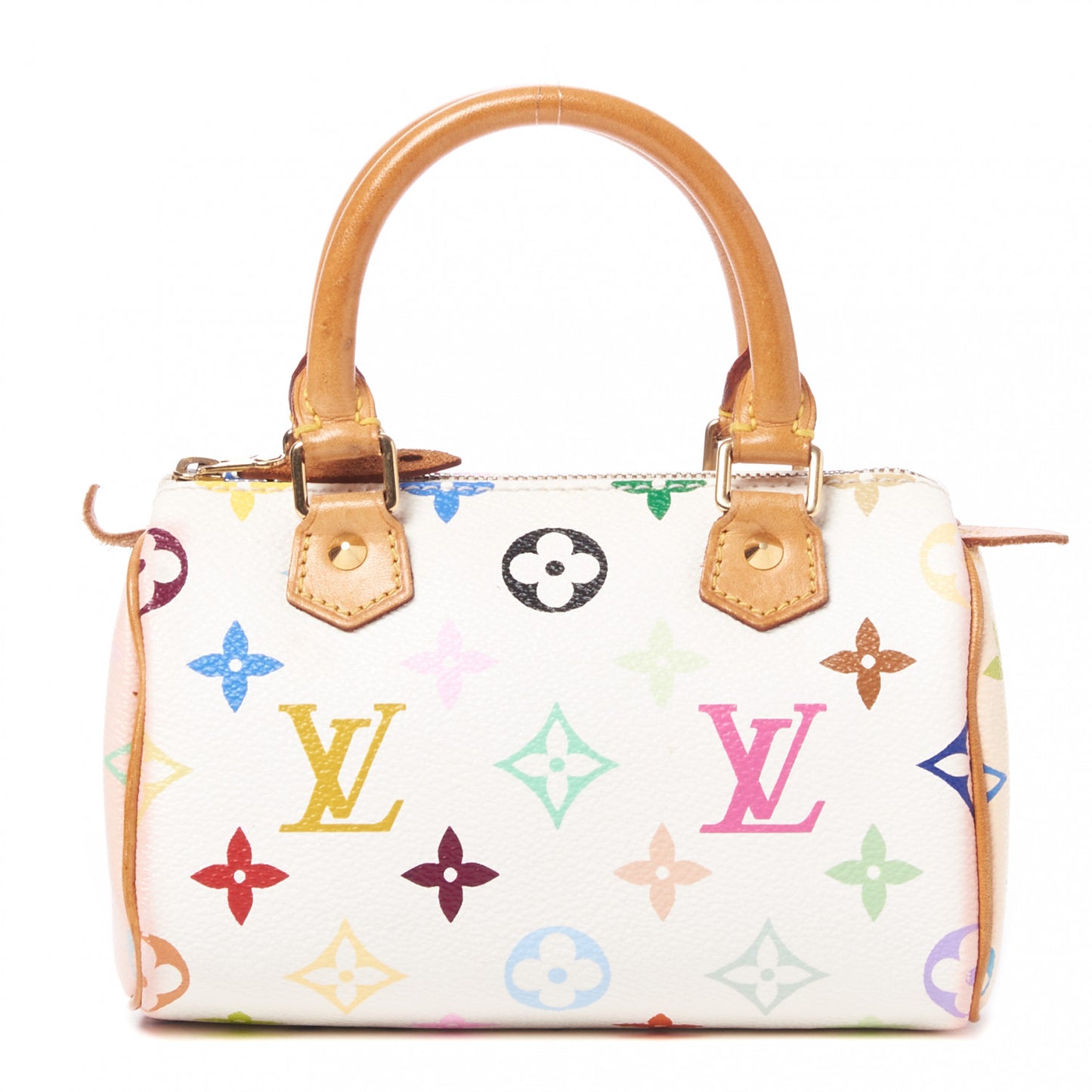 Monogram Multicolor Mini Sac HL Speedy White