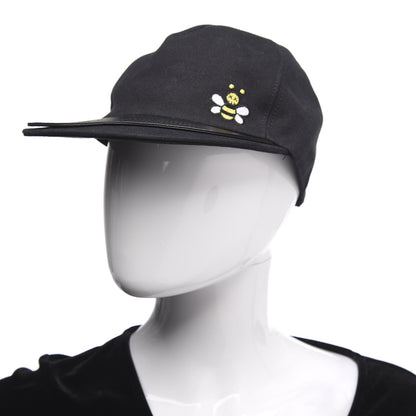 Christian Dior X KAWS Cotton Sheepskin Embroidered Baseball Hat Black 2 of 7