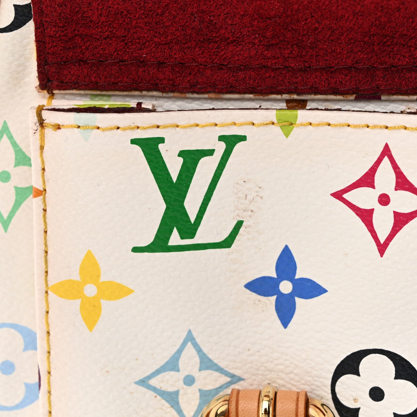 Monogram Multicolor Lodge PM White