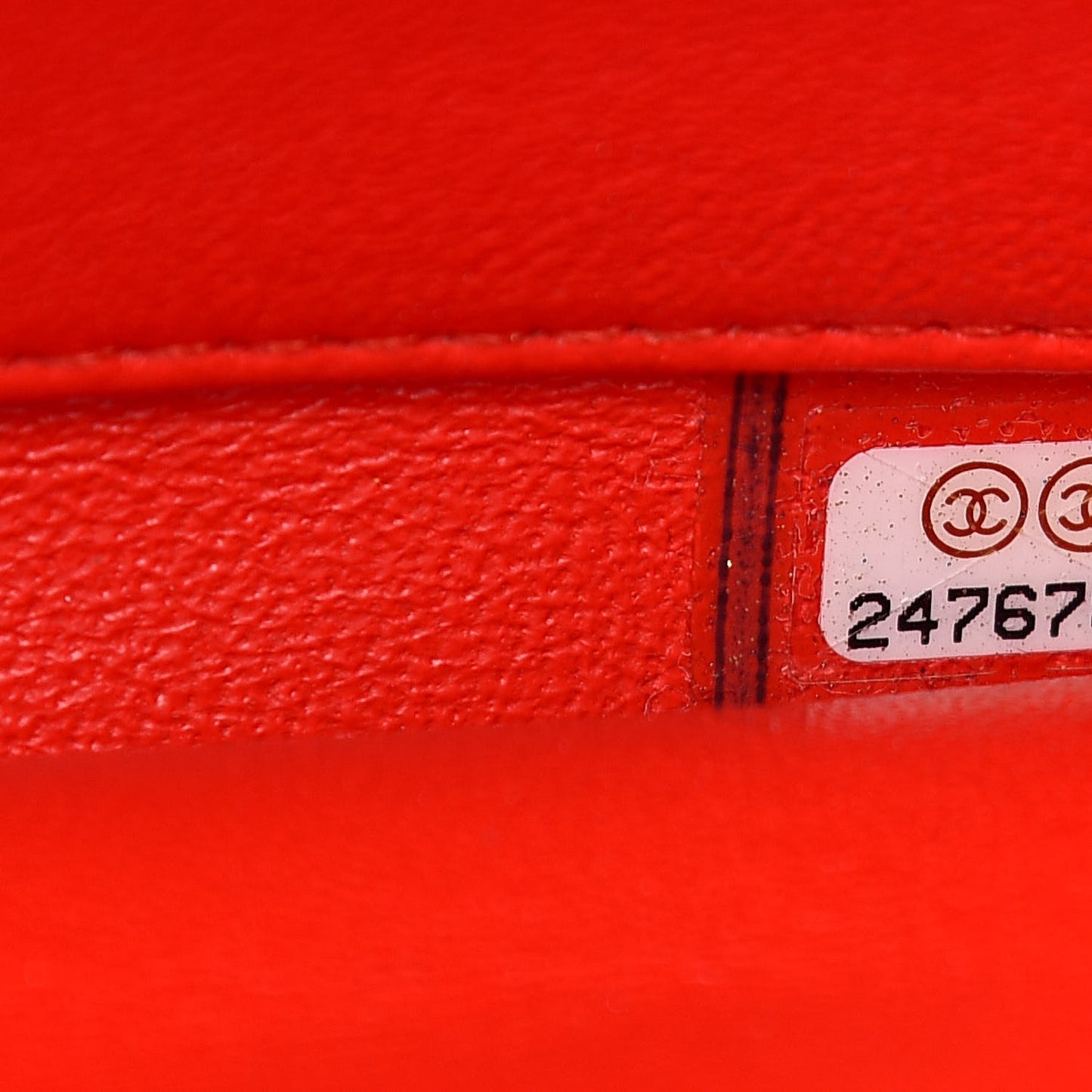 Lambskin Quilted Small Trendy CC Flap Dual Handle Bag Red