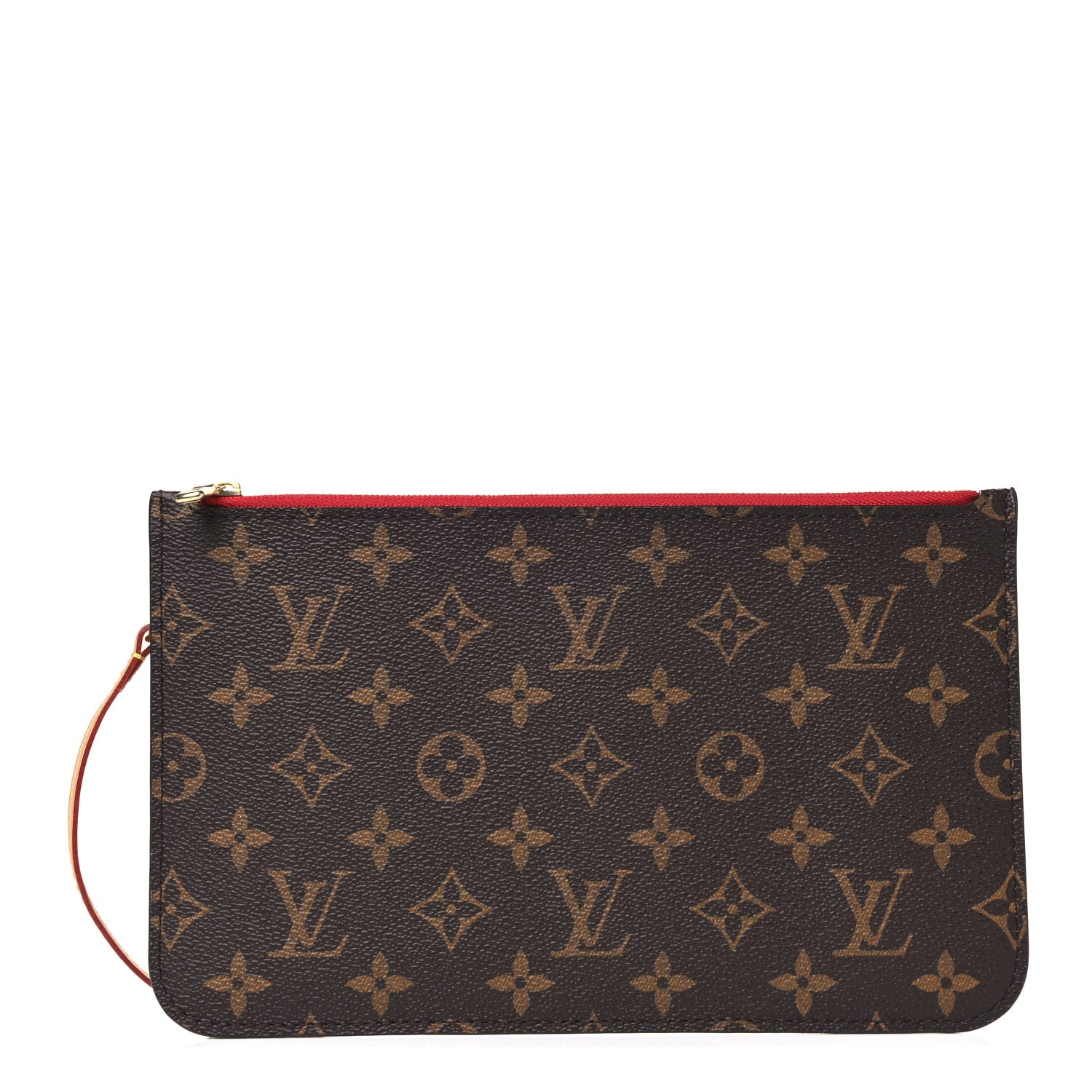 Louis Vuitton Monogram Neverfull MM GM Pochette Cherry 1 of 10