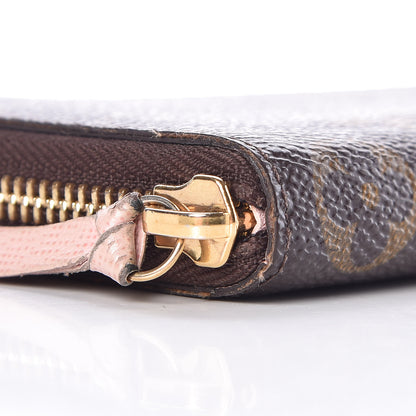 Louis Vuitton Monogram Clemence Wallet Rose Ballerine 5 of 13