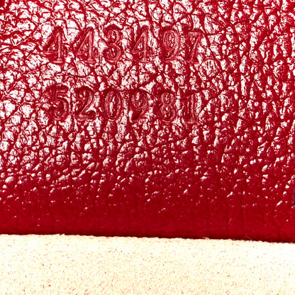 Gucci Vintage Effect Calfskin Matelasse Diagonal Small Torchon GG Marmont Shoulder Bag Black Romantic Cherry 7 of 12