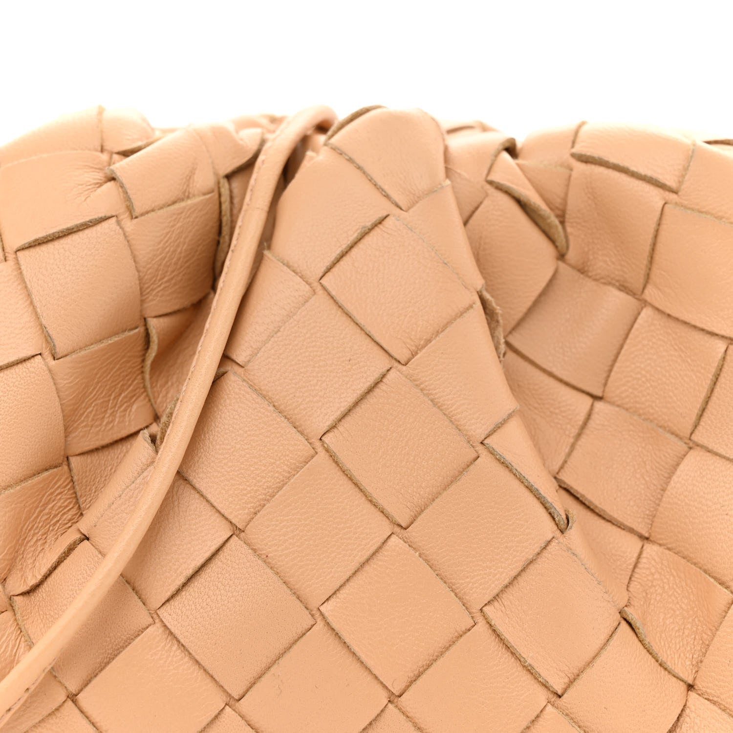Bottega Veneta Nappa Intrecciato The Mini Pouch Almond 8 of 11