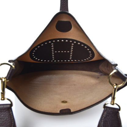 Hermes Toile Natural Barenia Evelyne GM Ebene 5 of 16