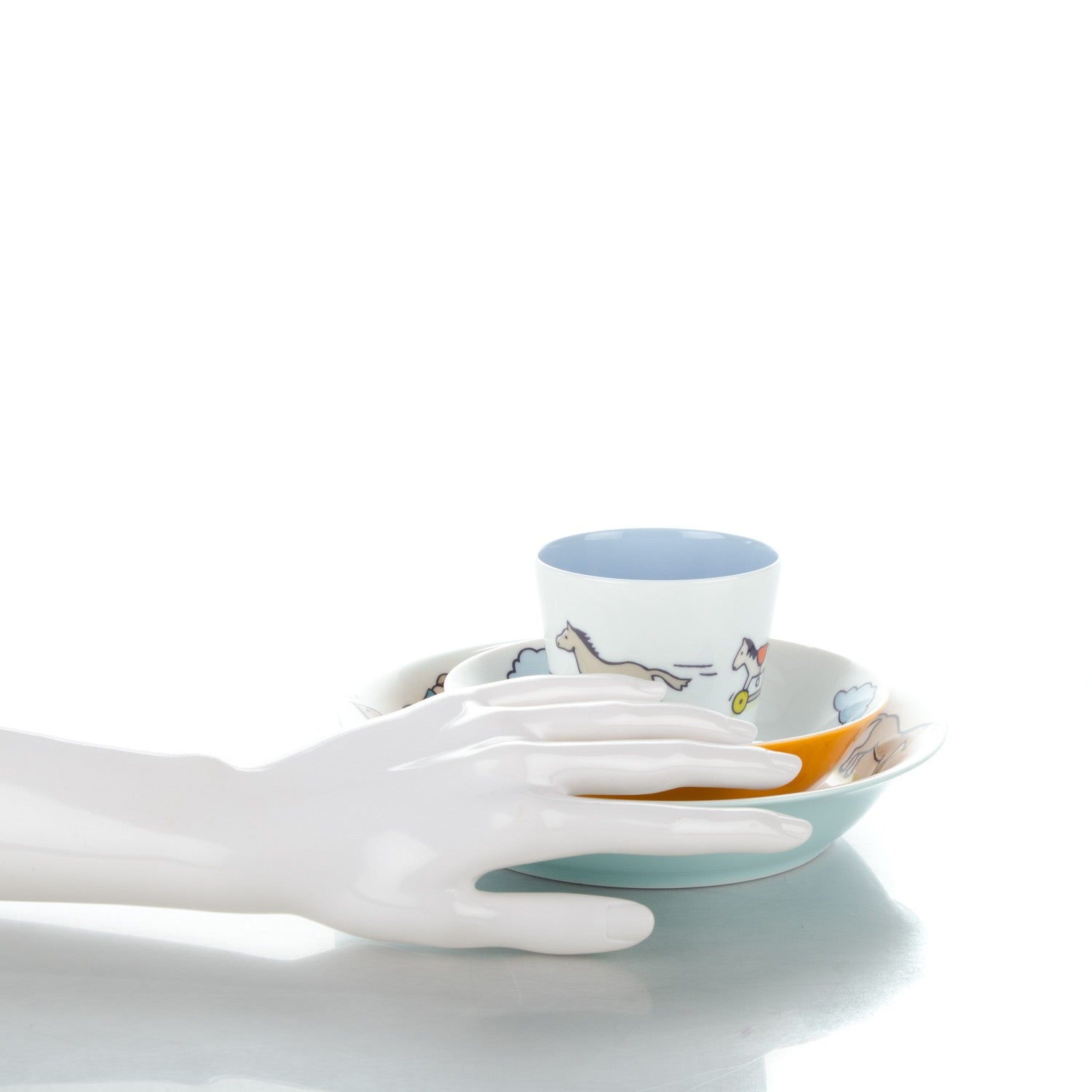 Hermes Porcelain Adada Set of 3 2 of 11