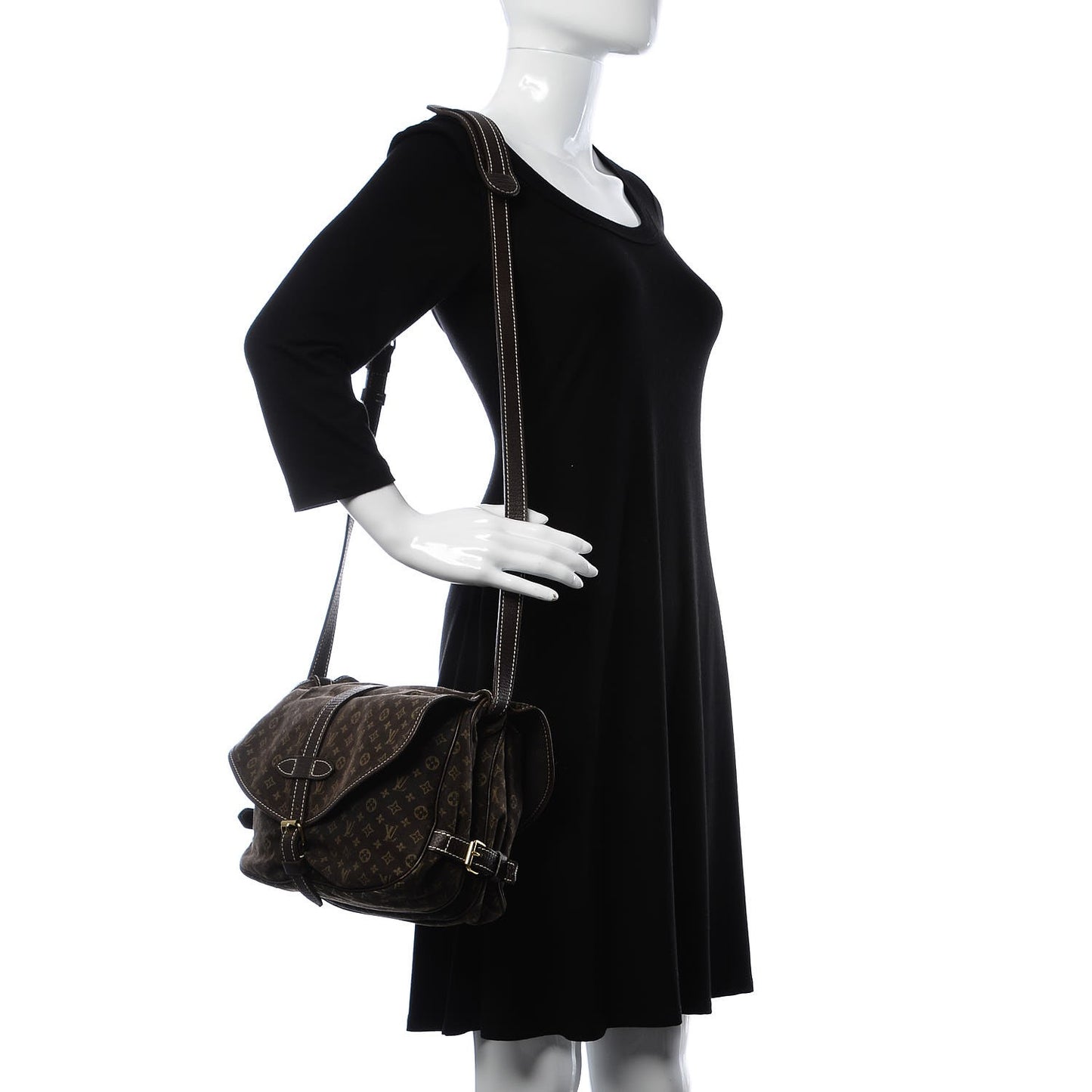 Monogram Mini Lin Saumur Ebene