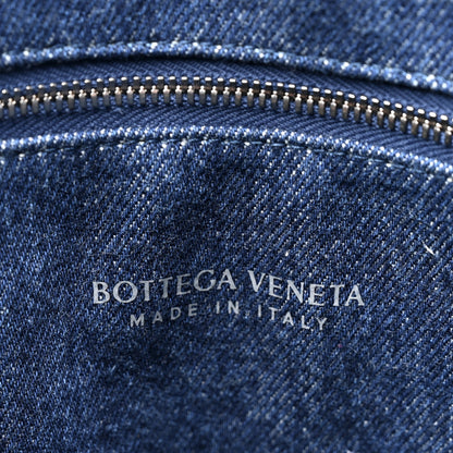 Bottega Veneta Denim Intrecciato Small Shopper Tote Blue 6 of 10