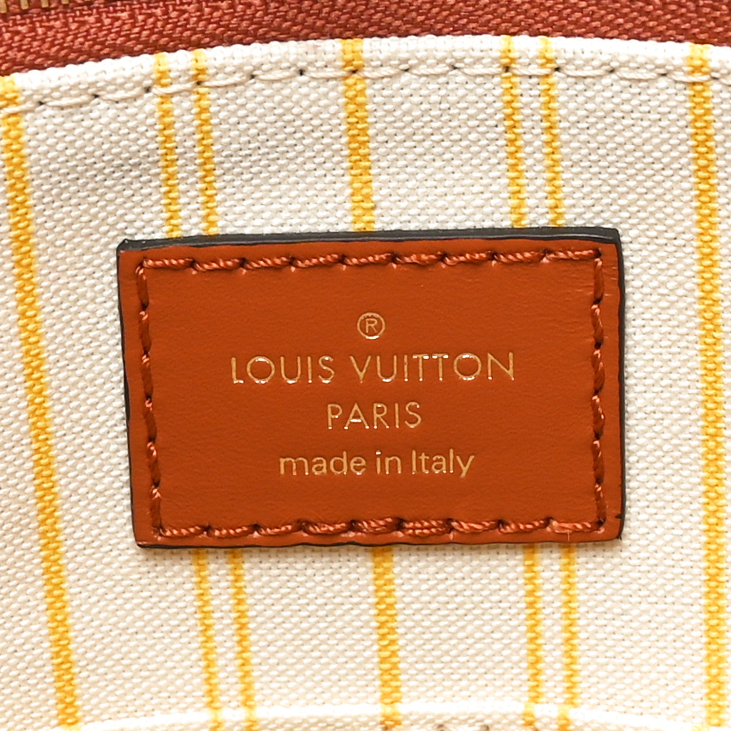 Louis Vuitton Raffia Calfskin Monogram Giant Onthego GM Tan 6 of 9