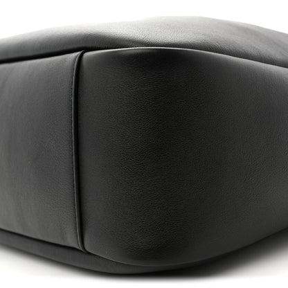 Saint Laurent Smooth Calfskin Large Le 5 A 7 Soft Hobo Black 16 of 21