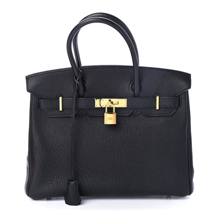 Hermes Togo Birkin 30 Black 1 of 12
