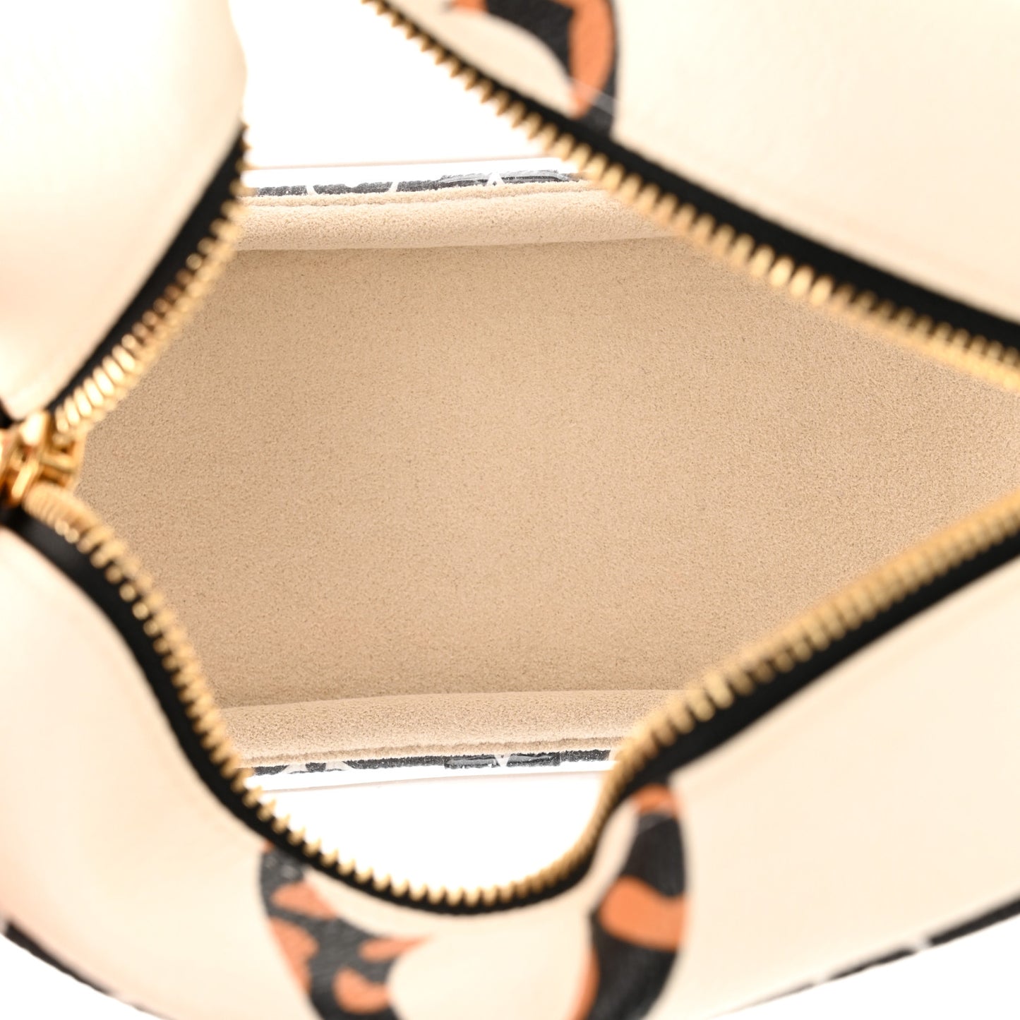 Monogram Giant Jungle Beach Pouch Ivory