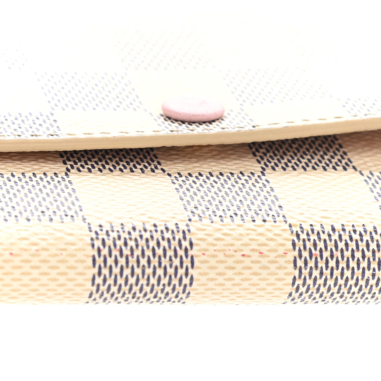 Louis Vuitton Damier Azur Emilie Wallet Rose Ballerine 9 of 10
