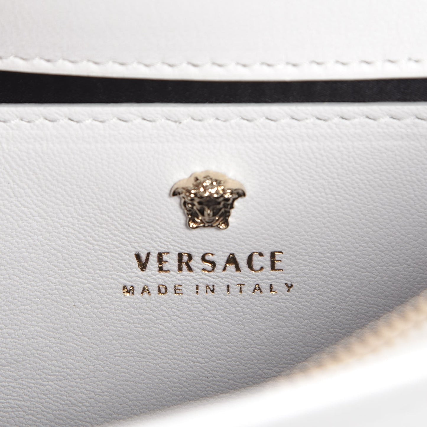 Nappa Palazzo Sultan Shoulder Bag White