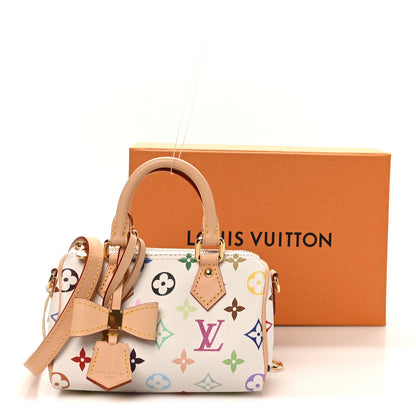 Louis Vuitton LV X TM Monogram Multicolor Nano Speedy White 10 of 10