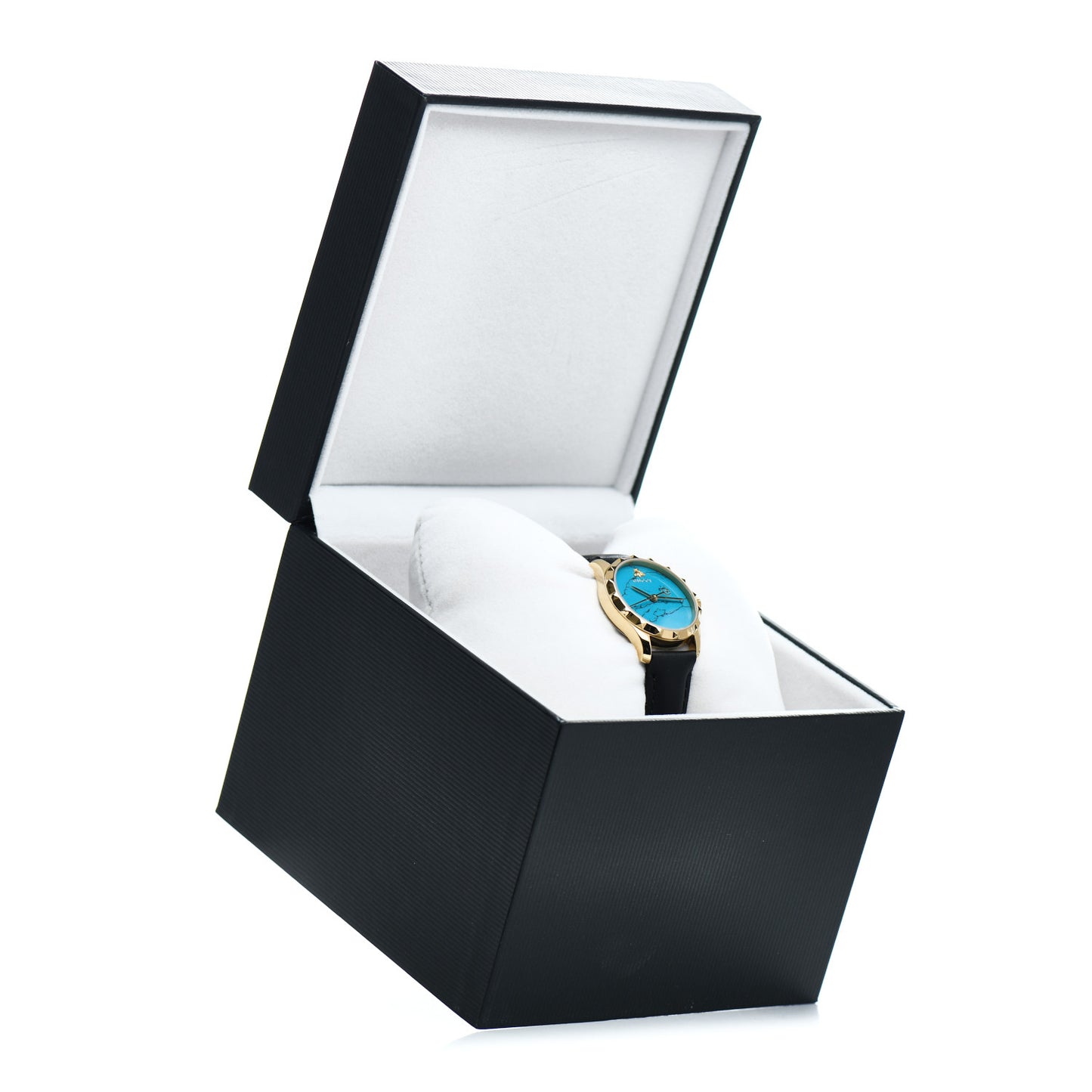 Stainless Steel Calfskin 27mm G-Timeless Quartz Watch Turquoise