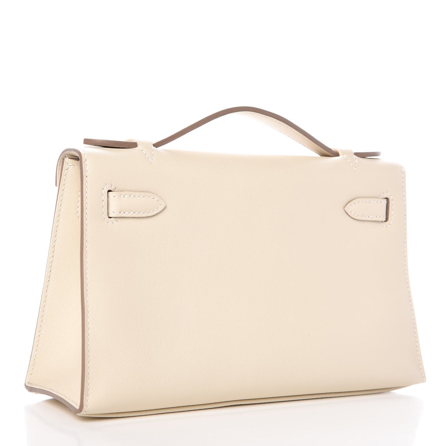 Swift Kelly Pochette Clutch Craie