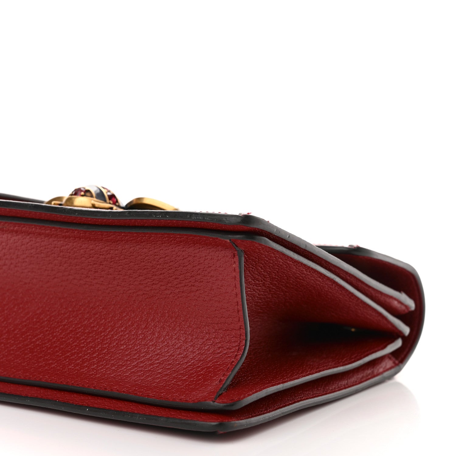 Gucci GG Supreme Monogram Small Queen Margaret Top Handle Bag Red 10 of 10