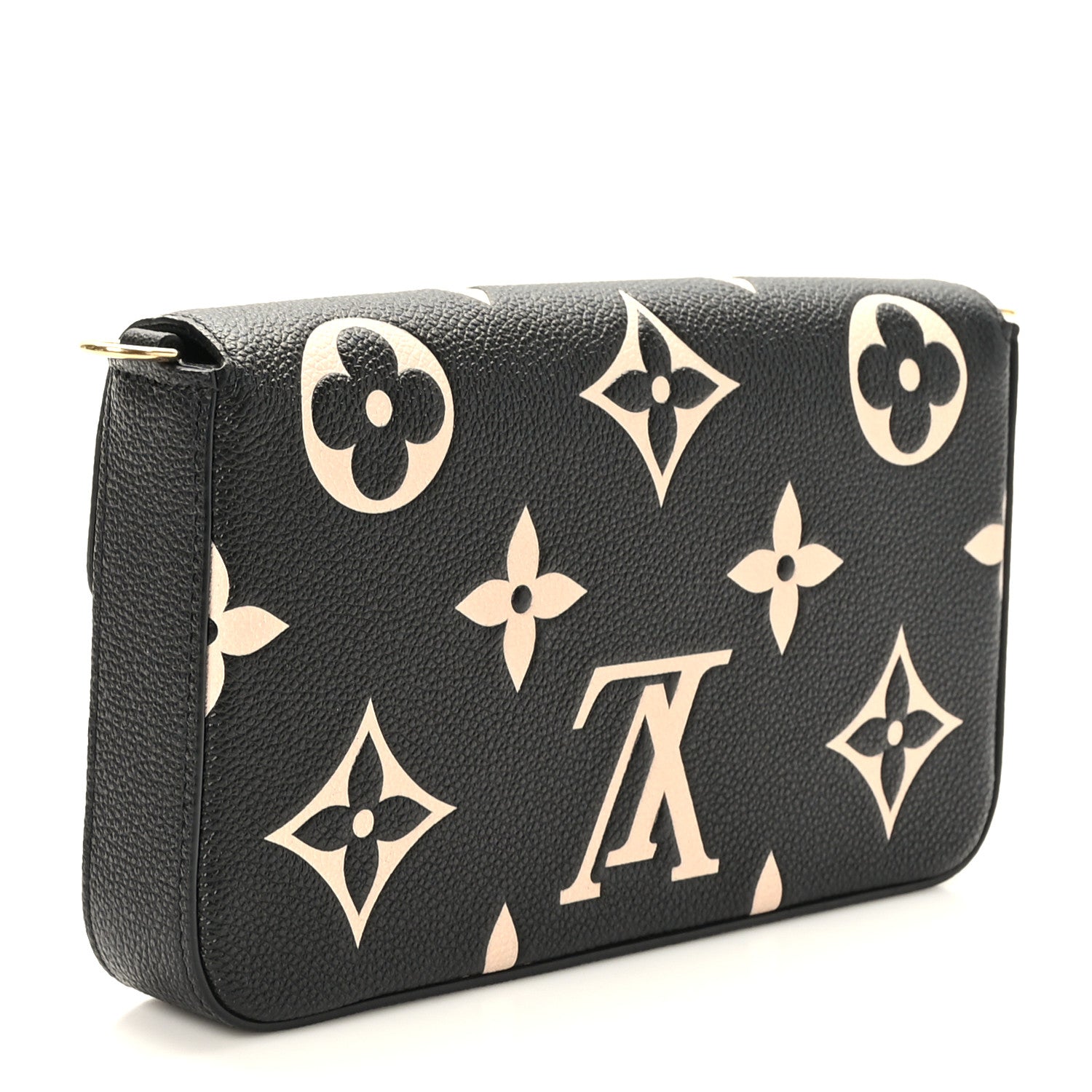 Louis Vuitton Empreinte Monogram Giant Crafty Pochette Felicie Black 3 of 8