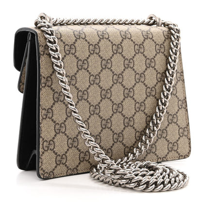Gucci GG Supreme Monogram Mini Dionysus Shoulder Bag Black 3 of 11