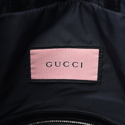 Gucci Calfskin Small GucciGhost Drawstring Backpack Black 5 of 11