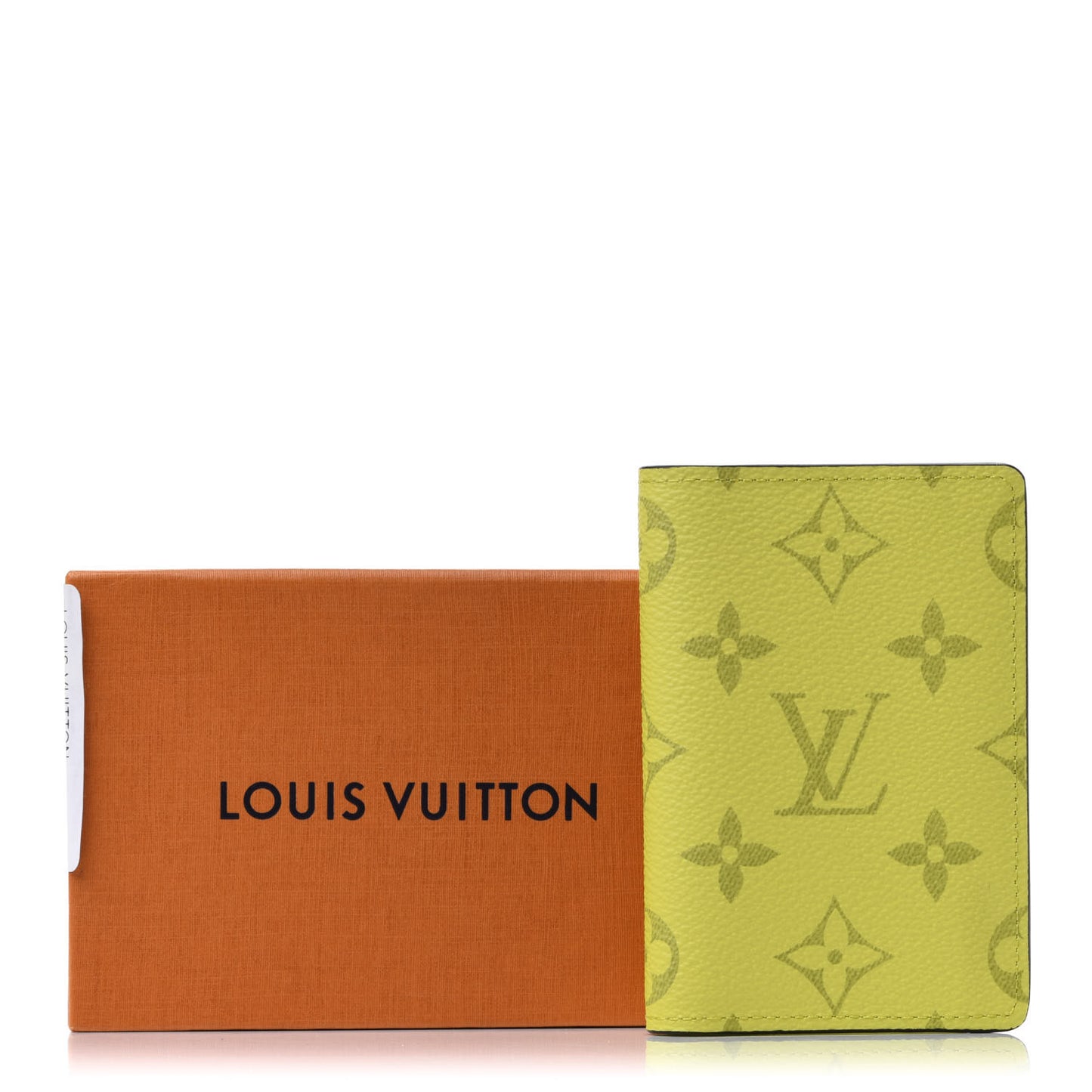 Monogram Taiga Pocket Organizer Yellow