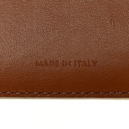 Celine Canvas Triomphe Medium Strap Wallet White 8 of 13