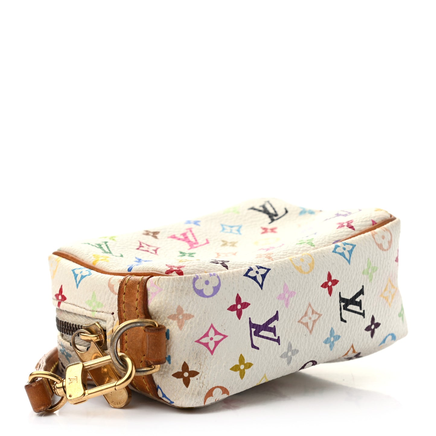Monogram Multicolor Trousse Wapity White