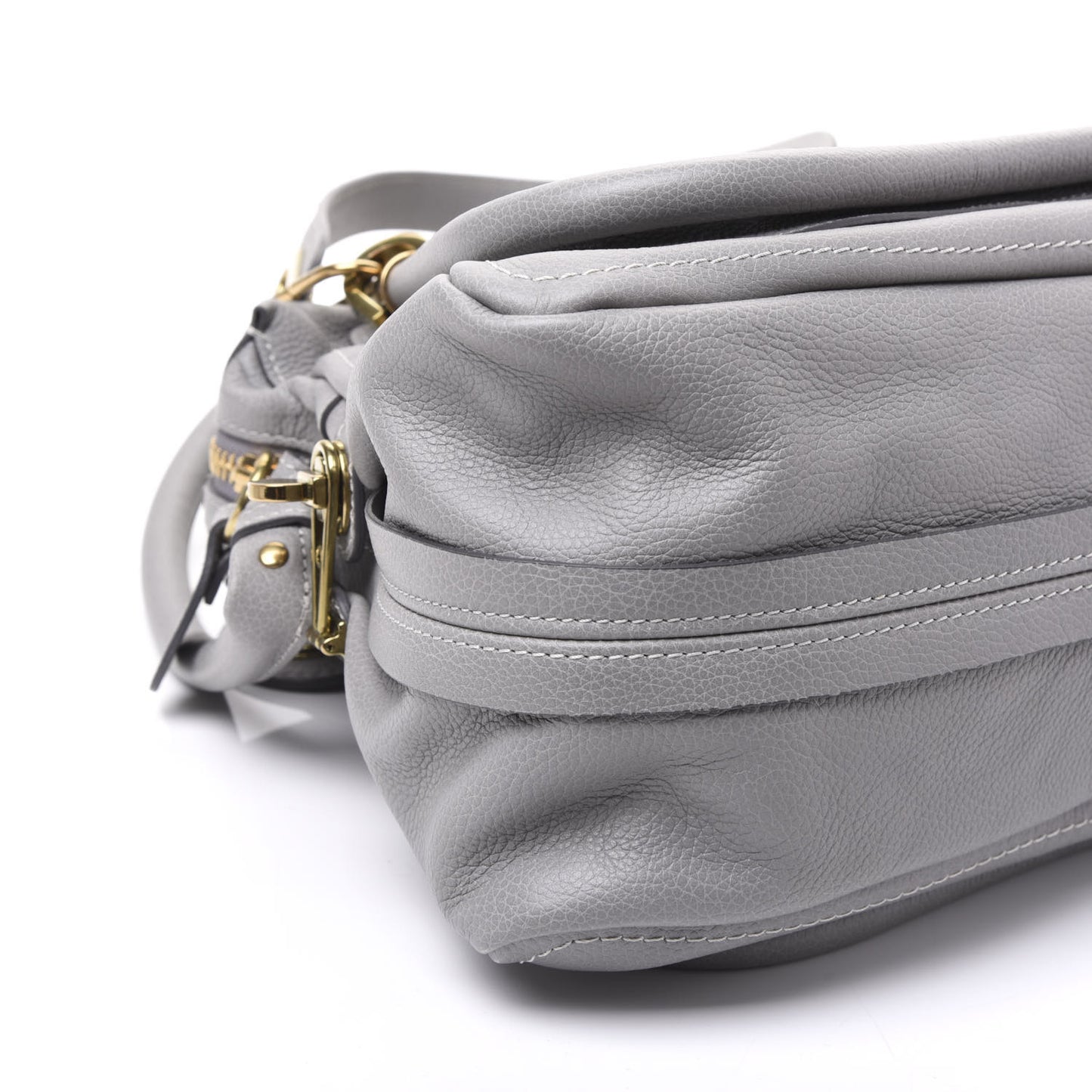 Calfskin Medium Paraty Cashmere Grey