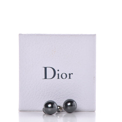 Christian Dior Mise En Dior Tribal Earrings Grey 4 of 4