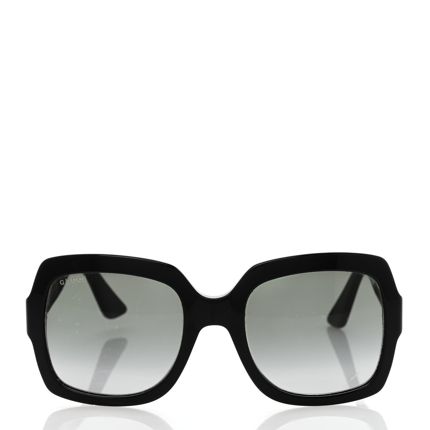 Gucci Acetate Square Frame Sunglasses GG0036S Black 2 of 8